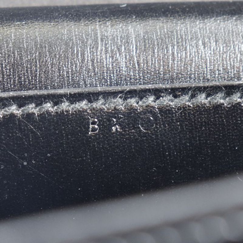 Hermes Vasco Box Calf Black 0O Women's Handbag