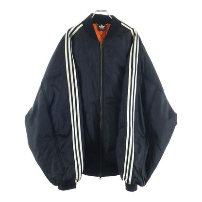 Balenciaga Adidas Side Line Bomber Jacket Black
