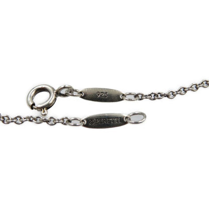 Tiffany & Co Open Heart Elsa Peretti 925 Silver Necklace 0071 Tiffany & Co
