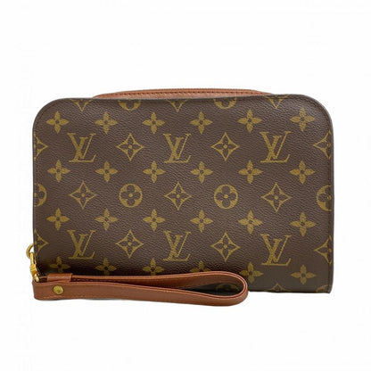 Louis Vuitton Clutch Bag Monogram Orsay M51790 Brown Men's