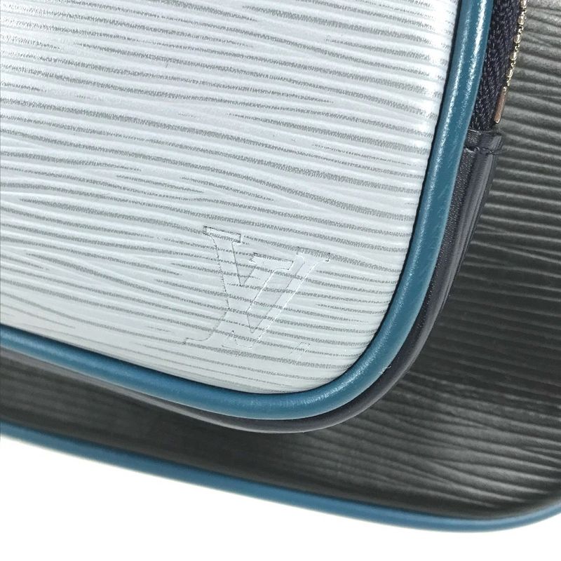 Louis Vuitton Body Bag Bum Bag M53420 Epi Leather Navy