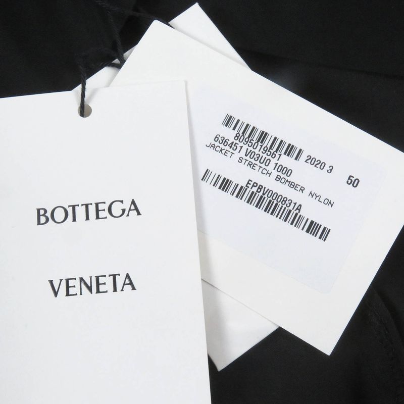 Bottega Veneta 20AW 636451 3B Single Tailored Jacket Coat Black