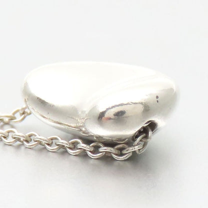 Tiffany & Co Necklace Bean 925 Silver Approx 3.0g Silver Elsa Peretti Accessory