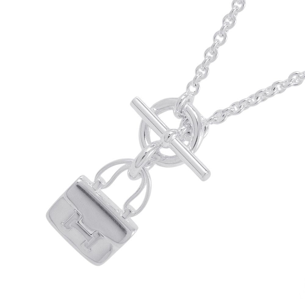 Hermes Necklace Amulet Constance Silver