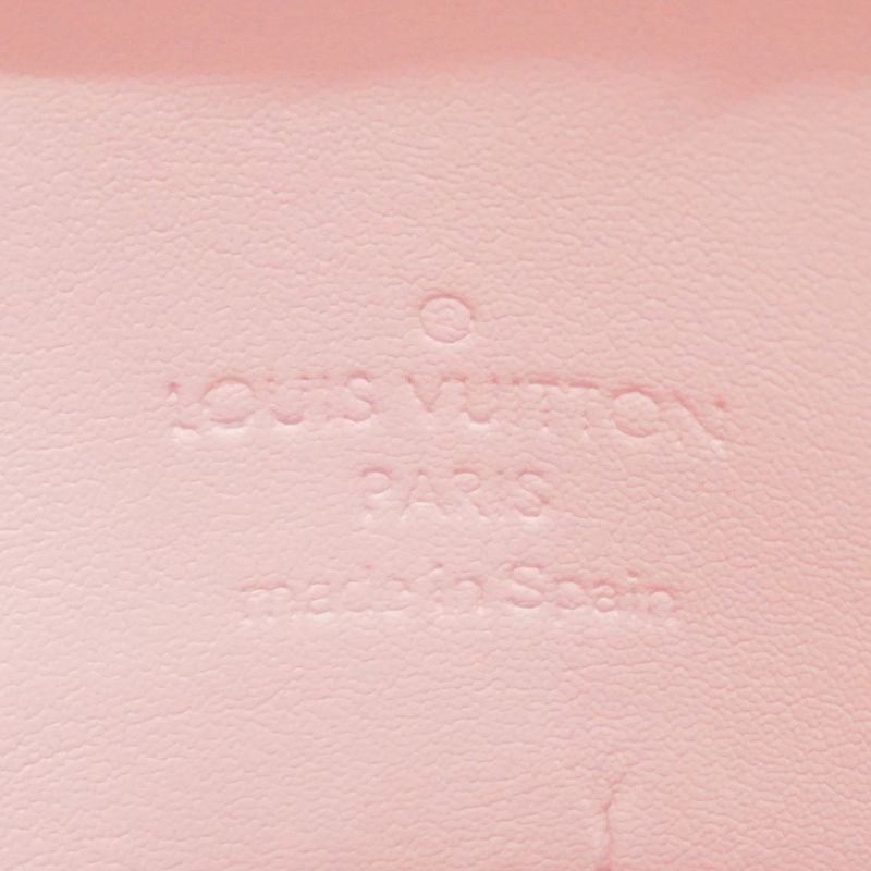 Louis Vuitton Tote Bag Vernis Houston M91054 Rose Women's