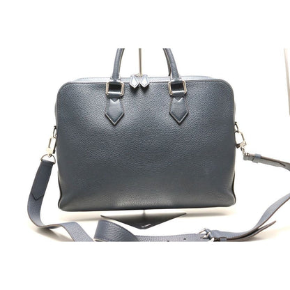Louis Vuitton Taurillon Alma Briefcase Leather 2-Way Business — view 2