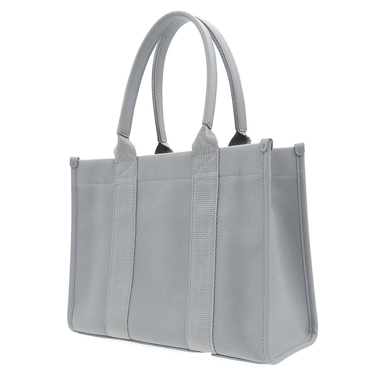 Balenciaga Small Tote Gray Canvas Leather 2-Way Shoulder Bag — view 2