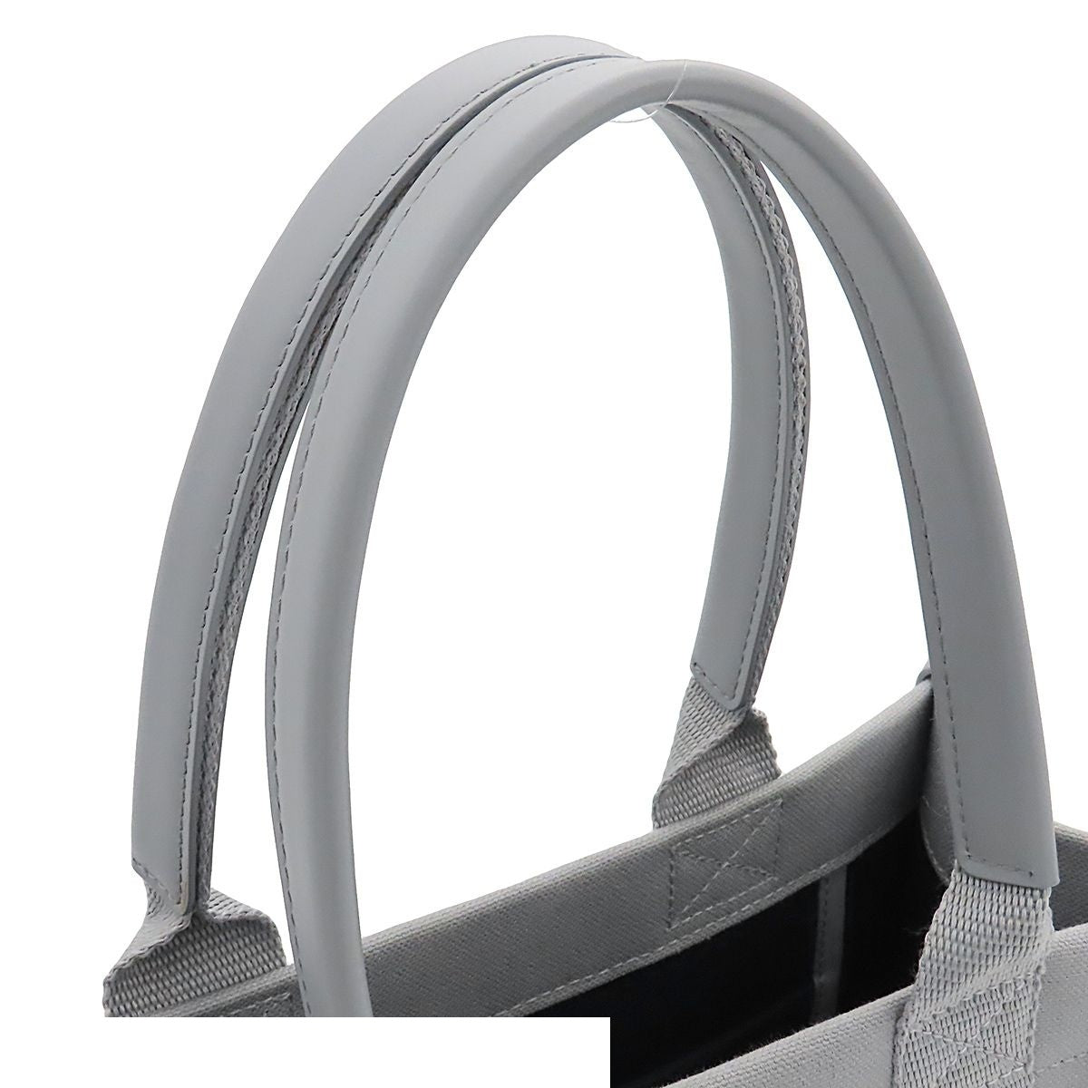 Balenciaga Small Tote Gray Canvas Leather 2-Way Shoulder Bag — view 3