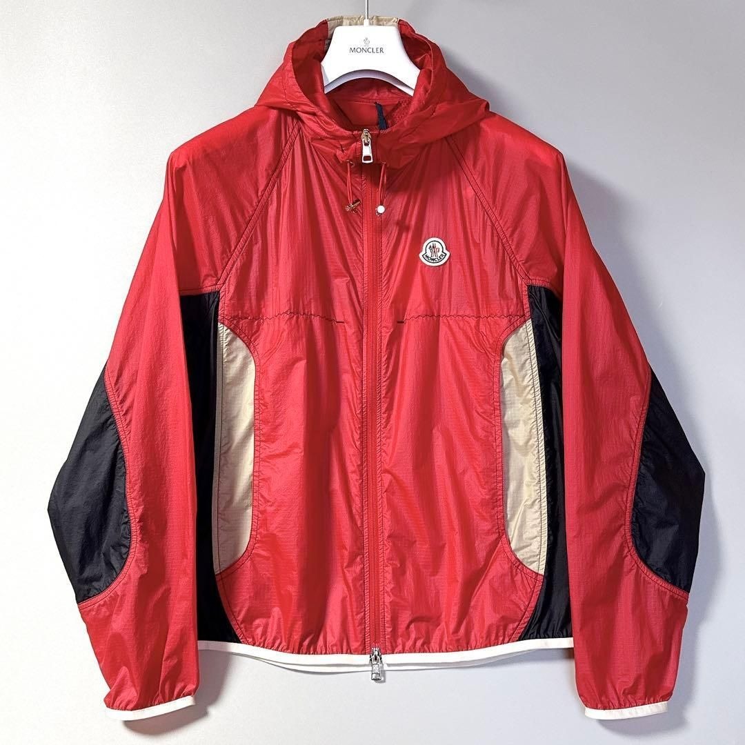 Moncler Dronne Nylon Jacket 0 Red