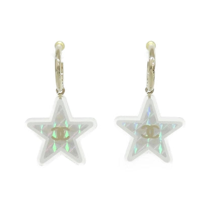 Chanel Earrings White