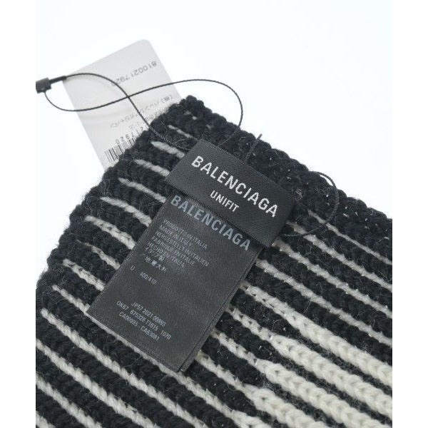 Balenciaga Scarf Wool Black — view 6