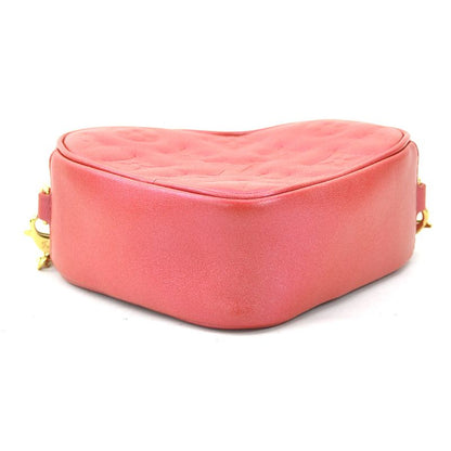 Louis Vuitton Shoulder Bag Monogram Empreinte Heart On Chain M80837