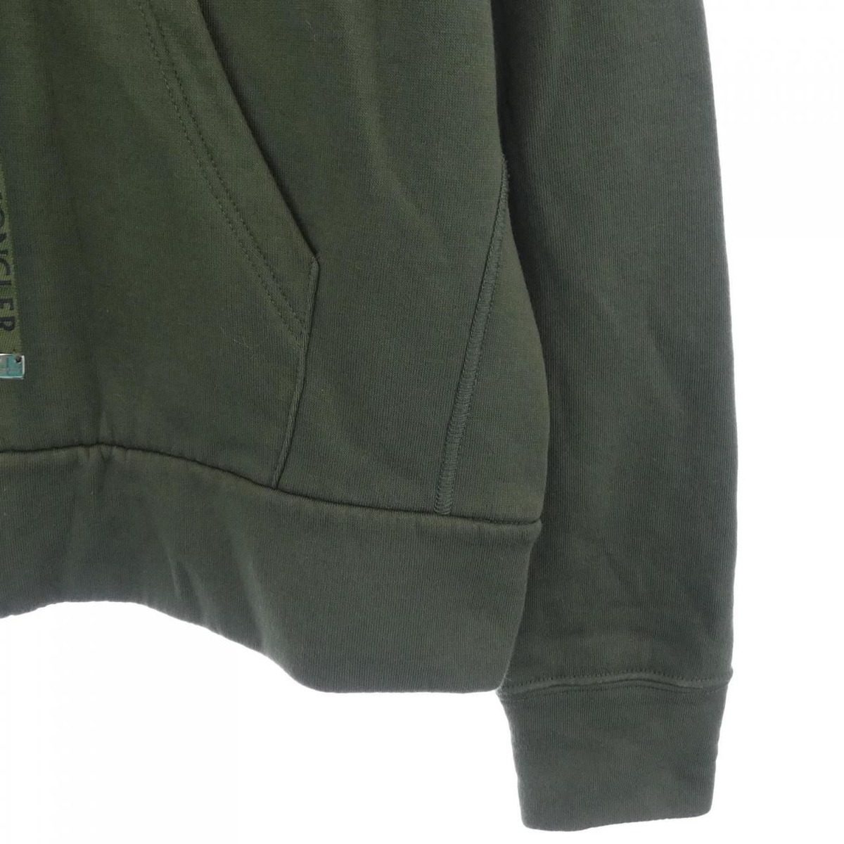 Moncler Hoodie Green — view 6