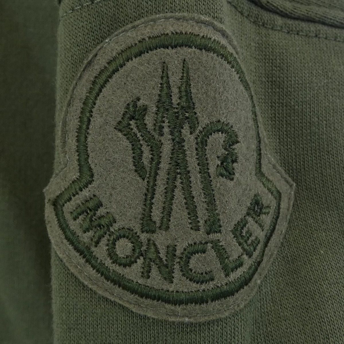 Moncler Hoodie Green — view 7