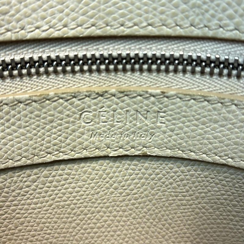 Celine Tote Bag Vertical Cabas Small 176163xbb01cr White And Black Leather