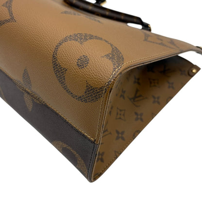 Louis Vuitton On The Go MM Tote Bag Shoulder Bag M45321 LV Monogram