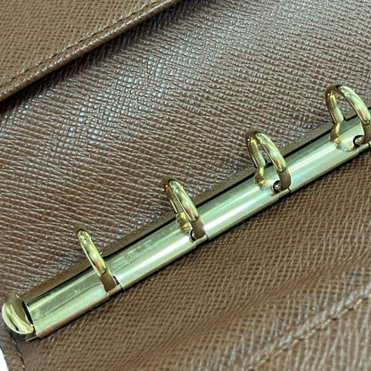 Louis Vuitton Monogram Agenda PM Notebook R20052 Brown