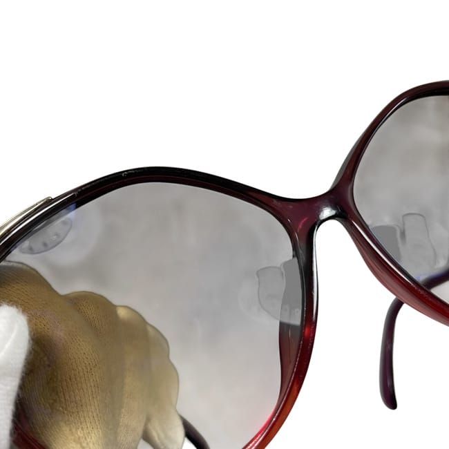 Christian Dior Sunglasses In Bordeaux Brown Gradient