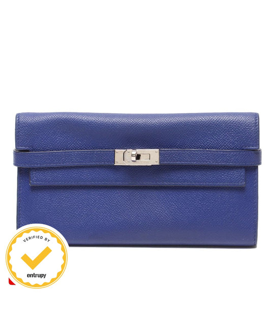 Hermes Wallet Silver Kelly