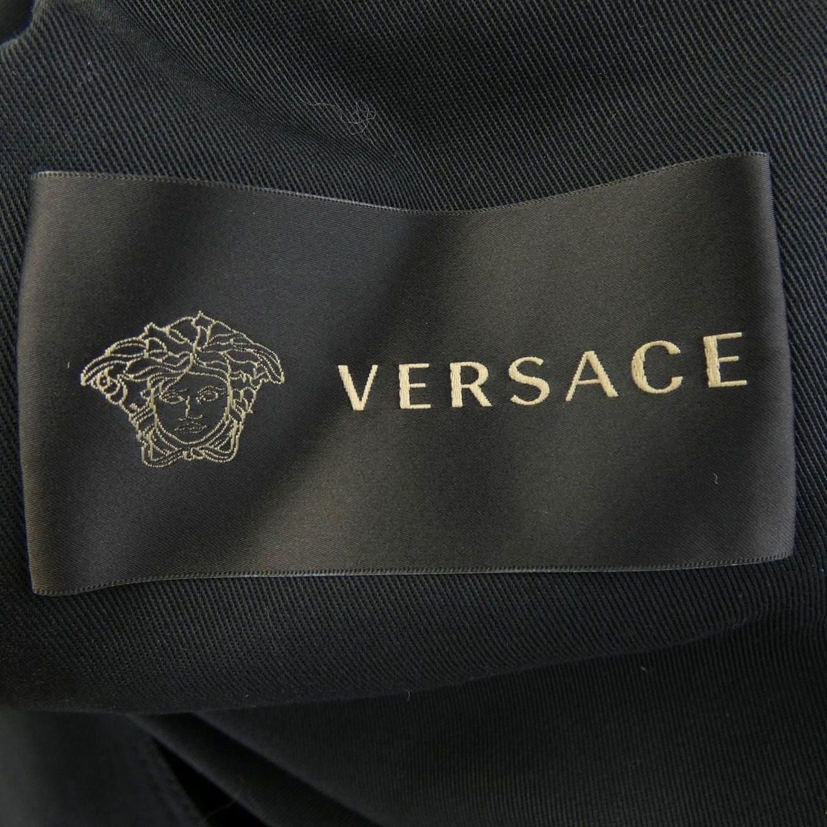 Versace Coat Black — view 4
