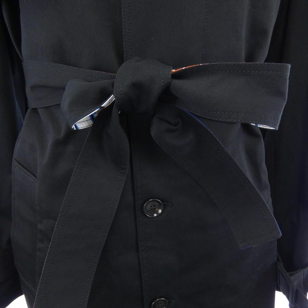 Versace Coat Black — view 7