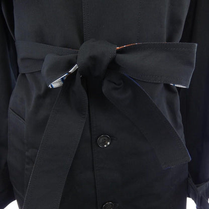 Versace Coat Black — view 7