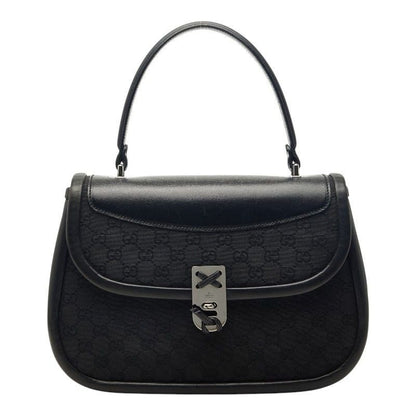 Gucci GG Canvas Handbag Black