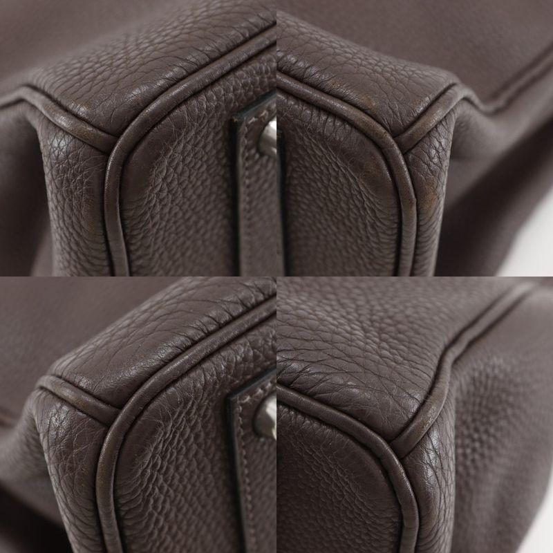 Hermes Birkin 40 Togo Brown/silver Hardware □K Ladies Handbag