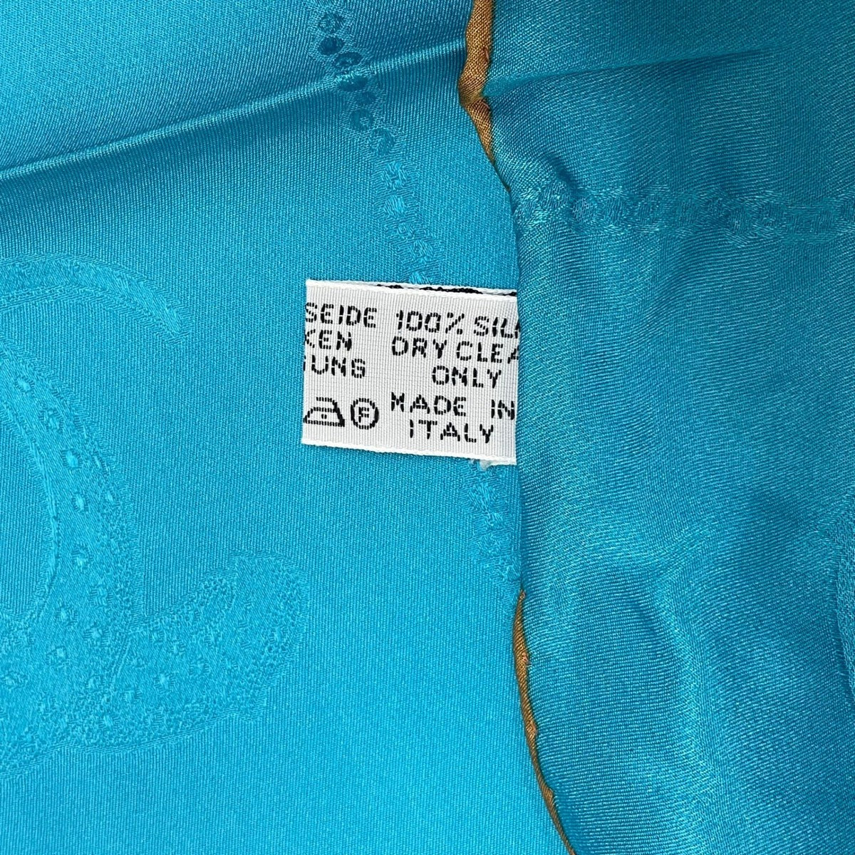 Cartier Scarf Silk Must de Cartier Pattern Blue — view 9