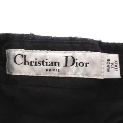 Christian DIOR Wool Silk Blend Shorts Culottes F36 Size Black Women's Used