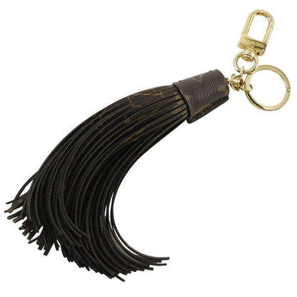 Louis Vuitton Tassel Bagcharm Mp1768 Monogram Canvas Brown Cx1116 Unisex Key