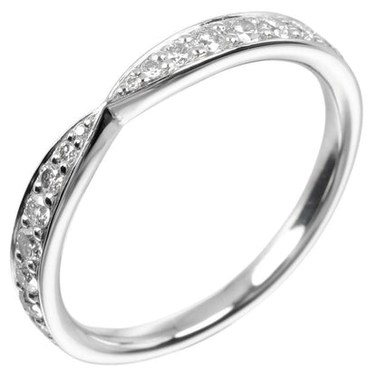 Tiffany & Co Harmony Pt950platinum And Diamonds #6.5 Ladies 2.44g Ring