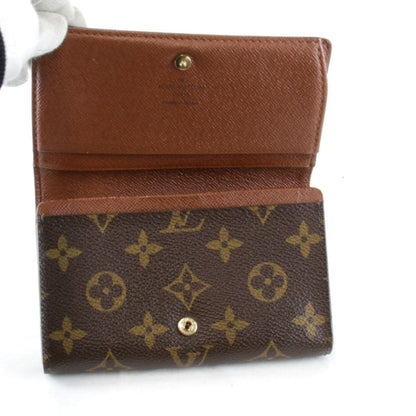 Louis Vuitton Portmonnais Vieux Tresor M61730 Bifold Wallet Monogram