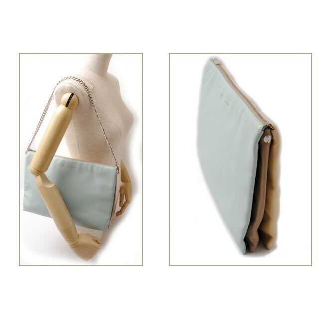Celine Brand Bag Shoulder Clutch qrb Lambskin Light — view 2