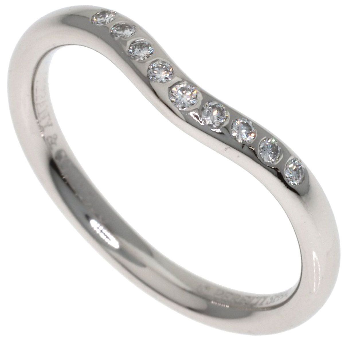 Tiffany & Co Curved Band Diamond Ring