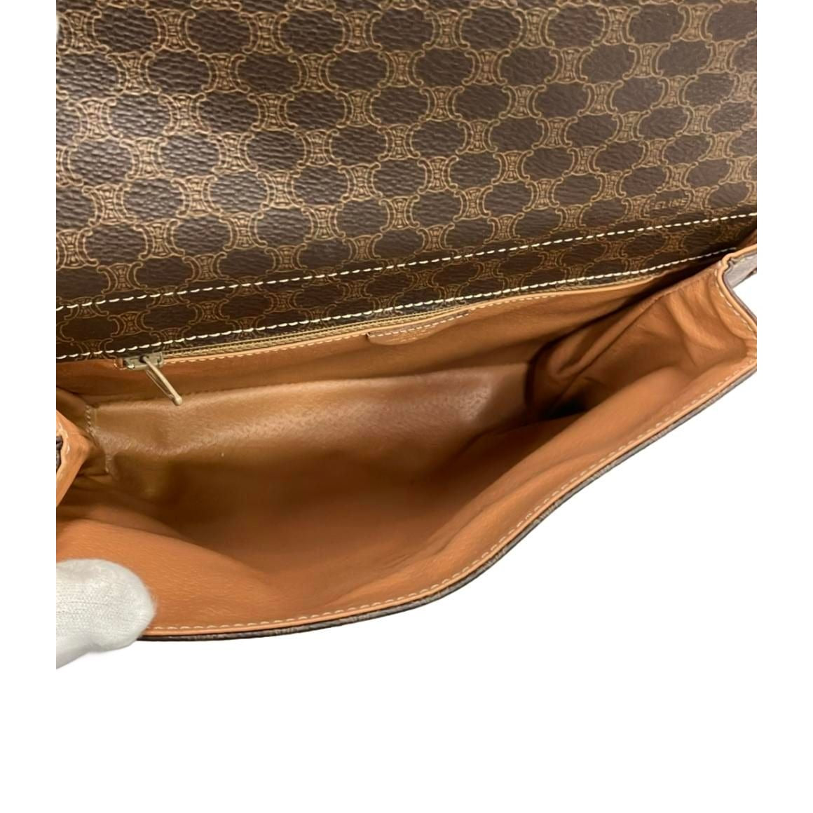 Celine Shoulder Bag Crossbody Macadam Brown And Others — view 5