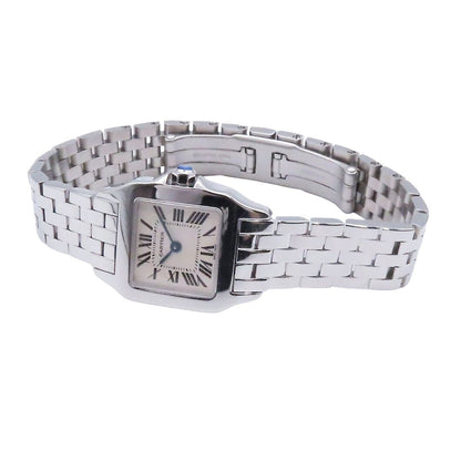 Cartier Santos Demoiselle Ivory Stainless Steel Watch Quartz — view 2