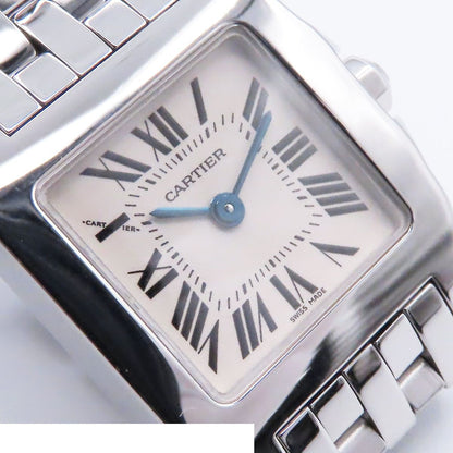Cartier Santos Demoiselle Ivory Stainless Steel Watch Quartz — view 5
