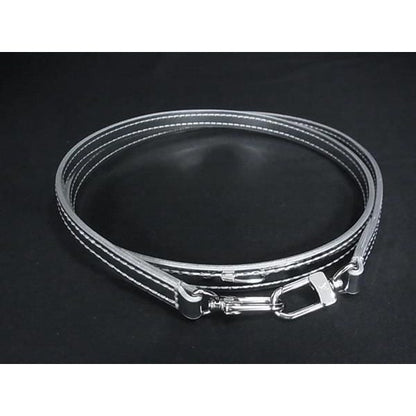 Louis Vuitton Patent Leather Bag Shoulder Strap Silver