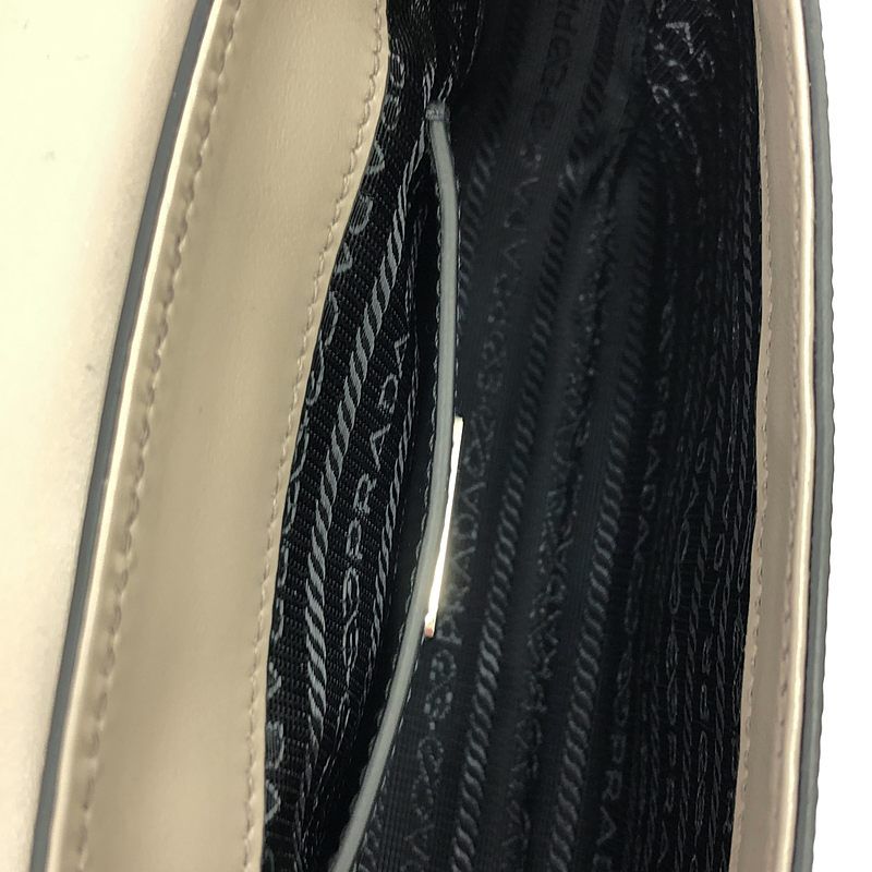 Prada Triangle Logo Saffiano Leather Shoulder Bag - Men's