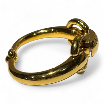 Gucci OLD Vintage Tom Ford Period Horsebit Bangle Women's Gold FREE
