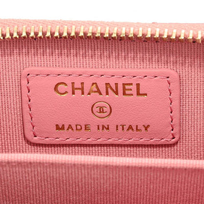Chanel Coin Case Pink