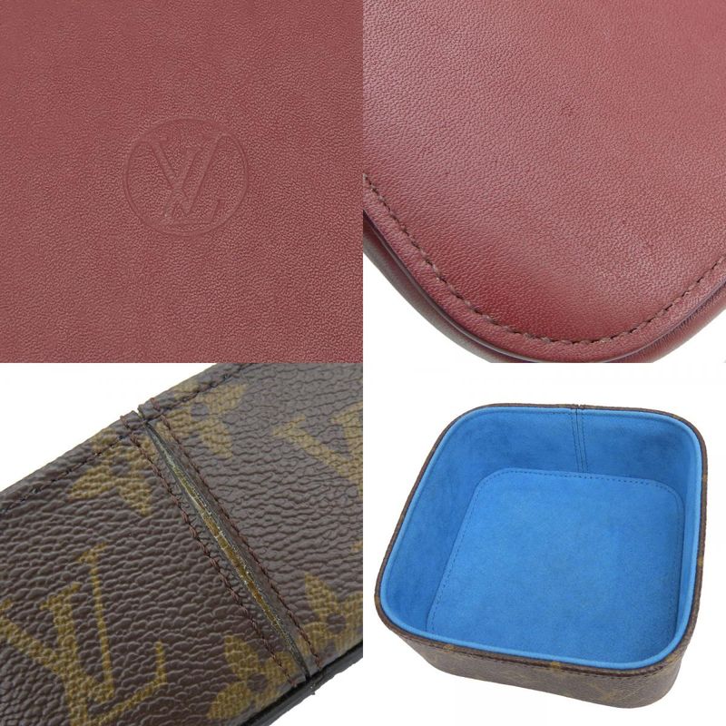 Louis Vuitton Accessory Pouch Boîte Camille MM Gi0019 Monogram Leather Bordeaux