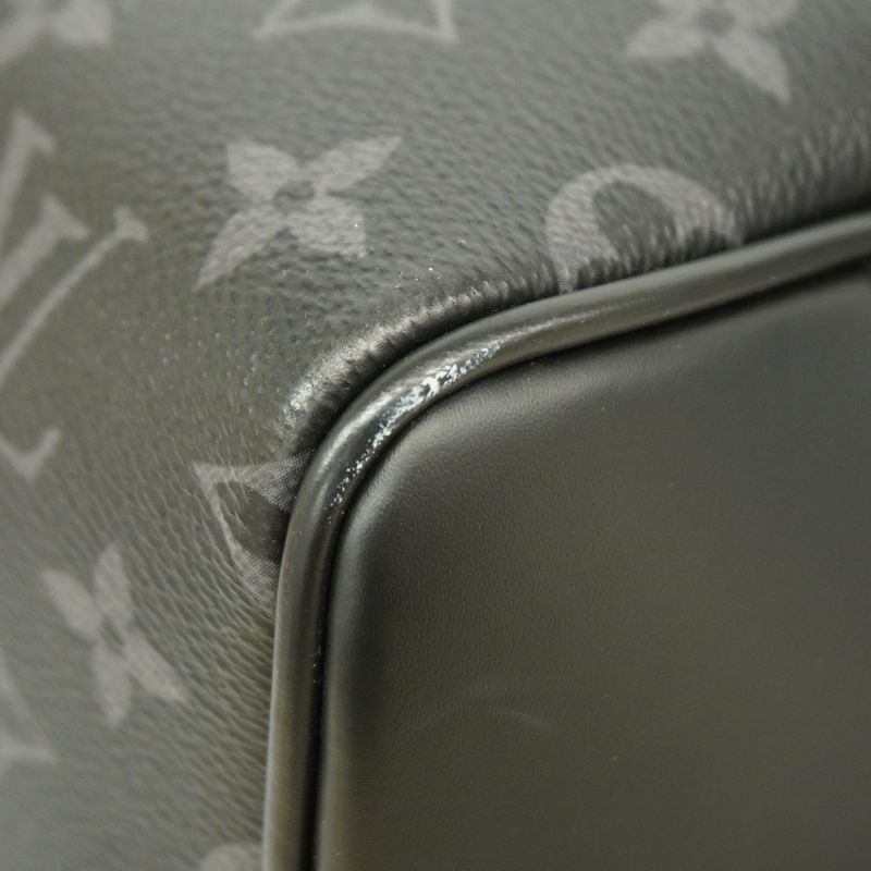 Louis Vuitton Monogram Eclipse Steamer Backpack M44052 Black Men's