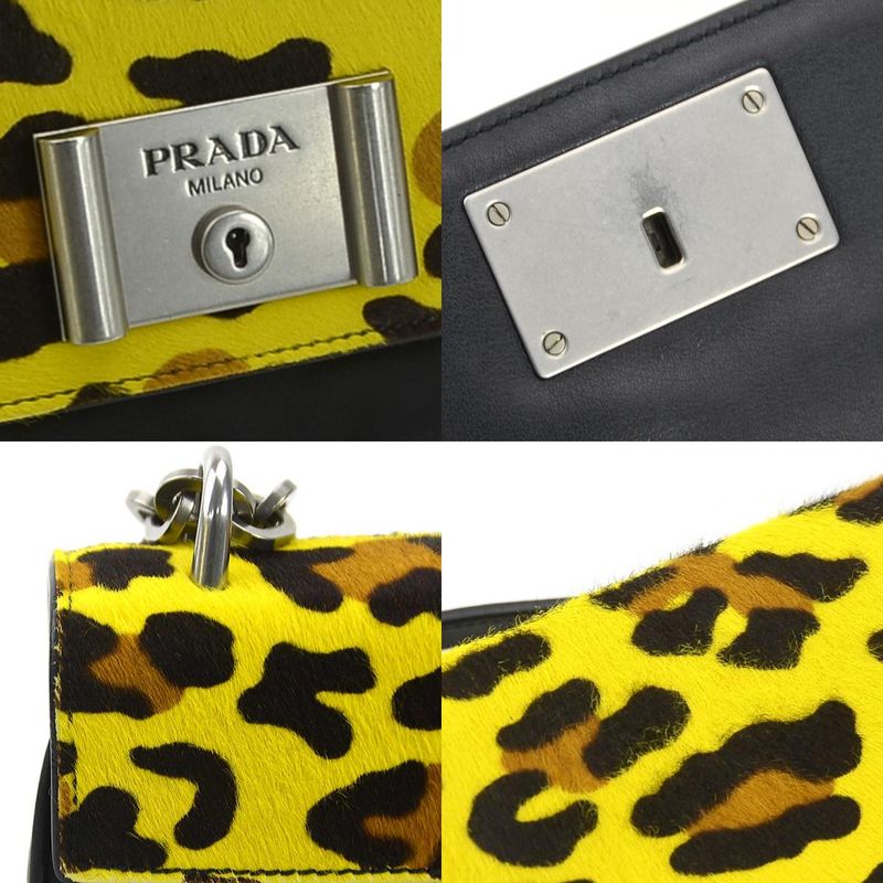Prada Shoulder Bag Leopard