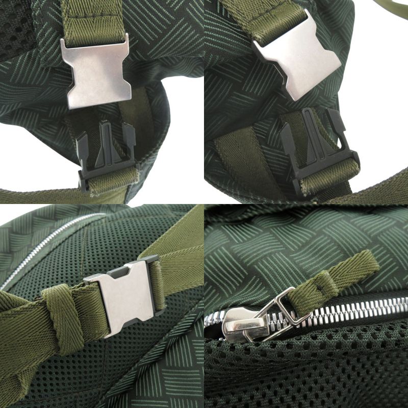 Bottega Veneta Nylon Body Bag Nylon Green 0525 Bottega Veneta