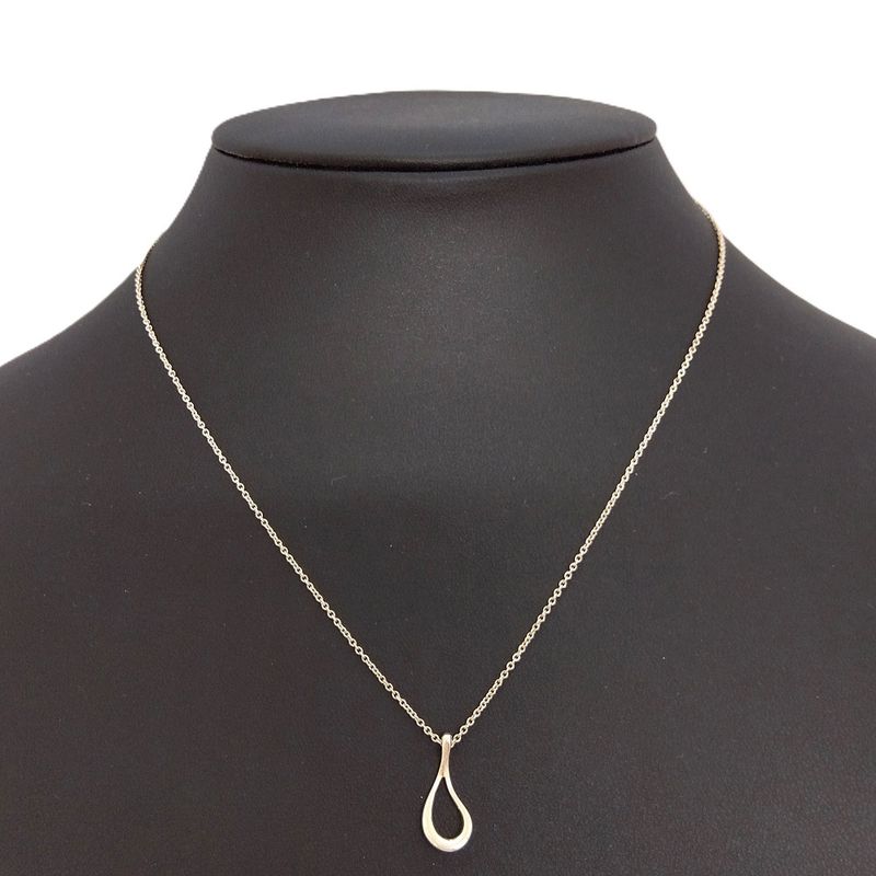 Tiffany & Co Tiffany & Co Teardrop Necklace Sv925 18g Silver Elsa Peretti Open