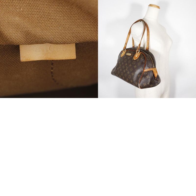Louis Vuitton Montorgueil PM M95565 Monogram Canvas Brown Ca1008 Ladies