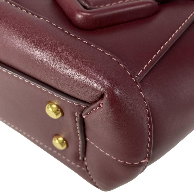 Bottega Veneta Shoulder Bag Small The Arco Bordeaux Lambskin