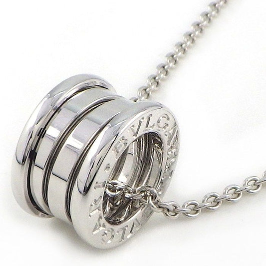 Bvlgari Necklace B-zero One Spiral Logo 18K White Gold
